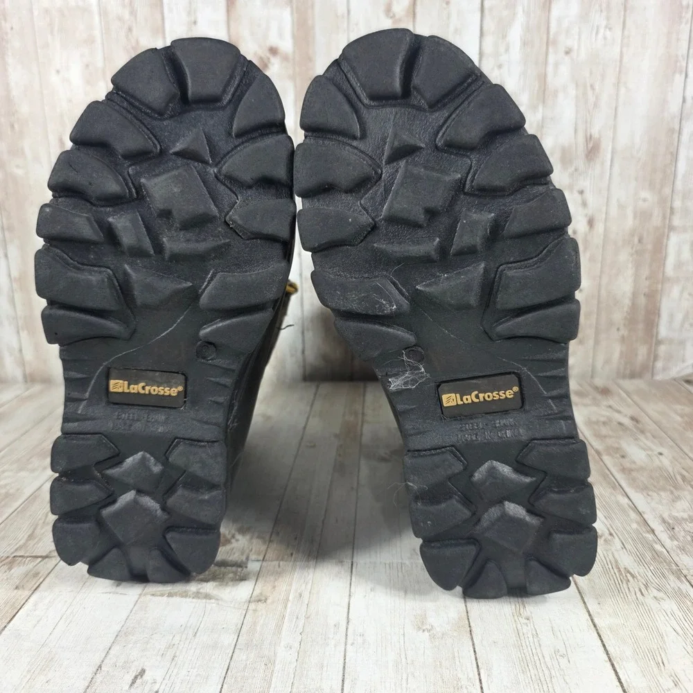 LaCross Men's Insulated‎ Winter Snow Boots Size 9 Waterproof Warm Thinsulate